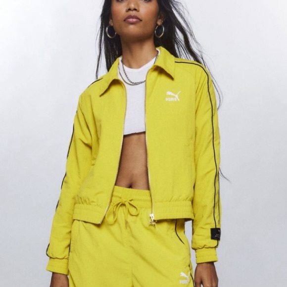 NWT Puma Retro Striped Track Jacket - Picture 12 of 16